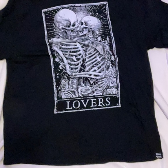 Mortus Viventi Tarot LOVERS TEE 3x - Picture 5 of 11